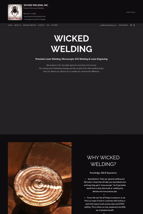 Wicked-Welding Homepage 1440px