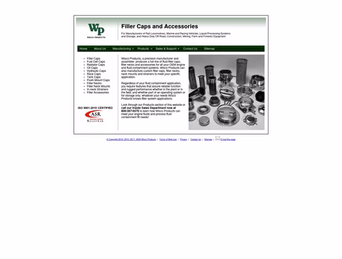 Wisco-Products Homepage 1440px