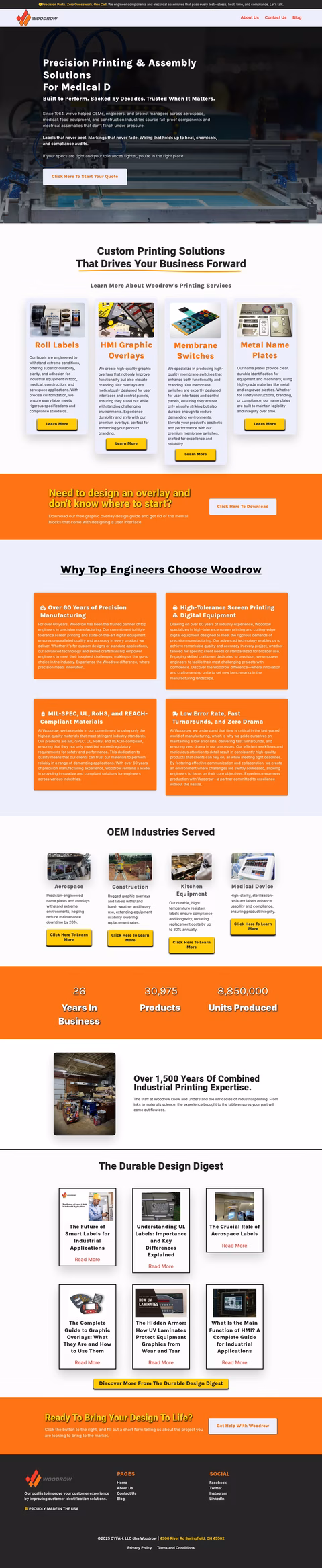 Woodrow Homepage 1440px