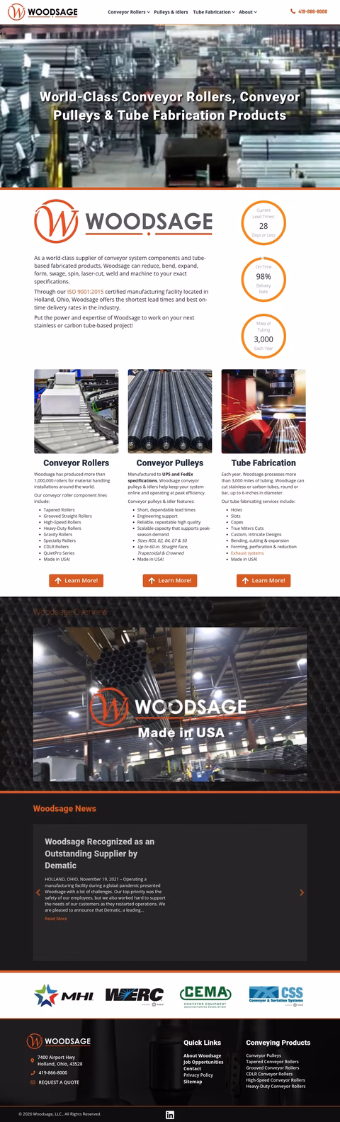 Woodsage Homepage 1440px