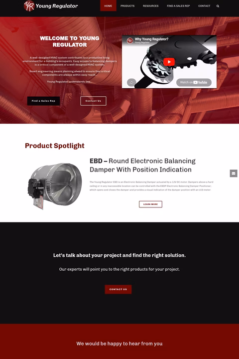 Young-Regulator Homepage 1440px