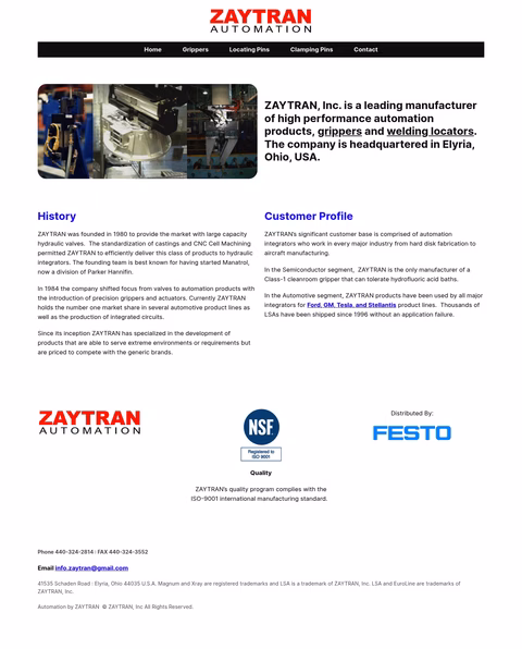 Zaytran-Automation Homepage 1440px