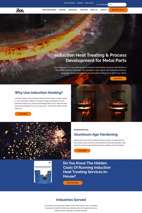 Zion-Industries Homepage 1440px