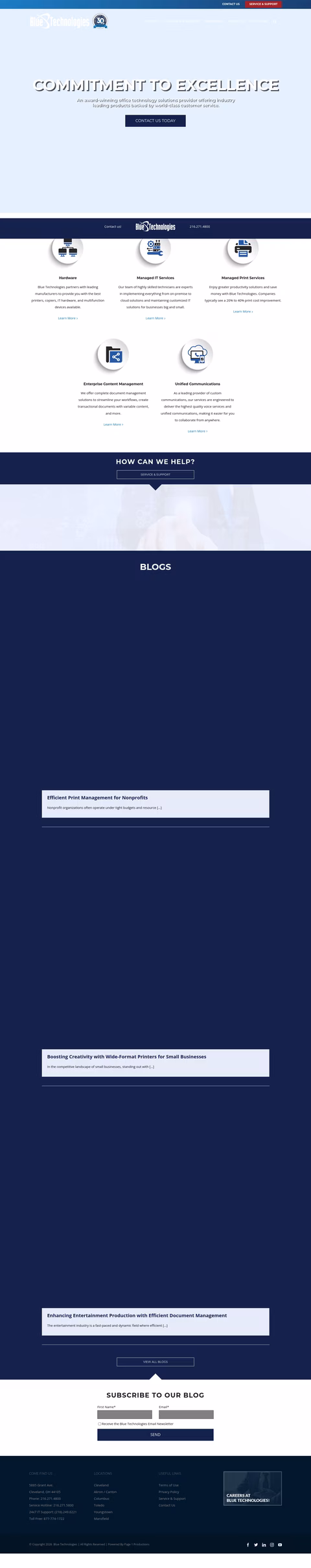 Blue-Technologies Homepage 1440px