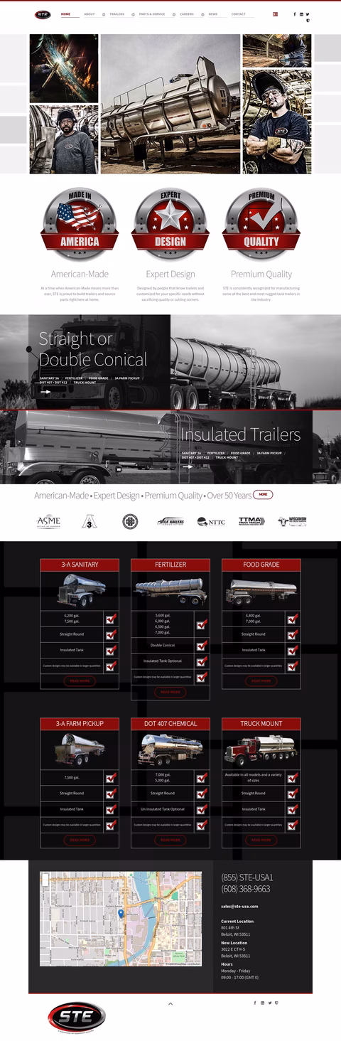 Stainless Tank Equipment Co Homepage 1440px
