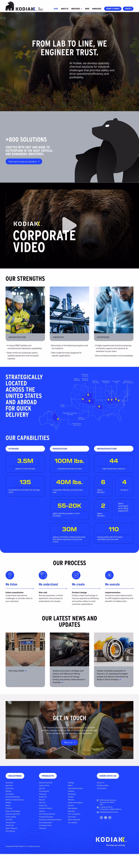 Kodiak-Chemical Homepage 1440px
