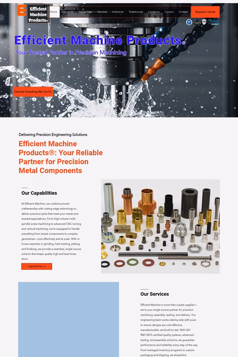 Efficient-Machine-Products Homepage 1440px