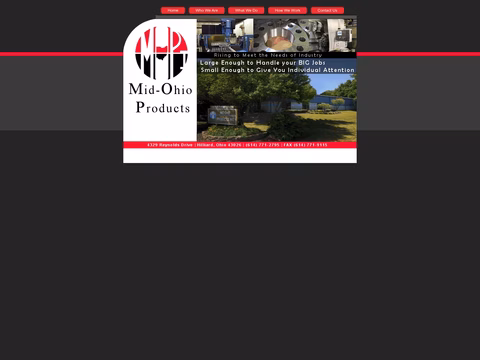 Mid-Ohio-Products Homepage 1440px