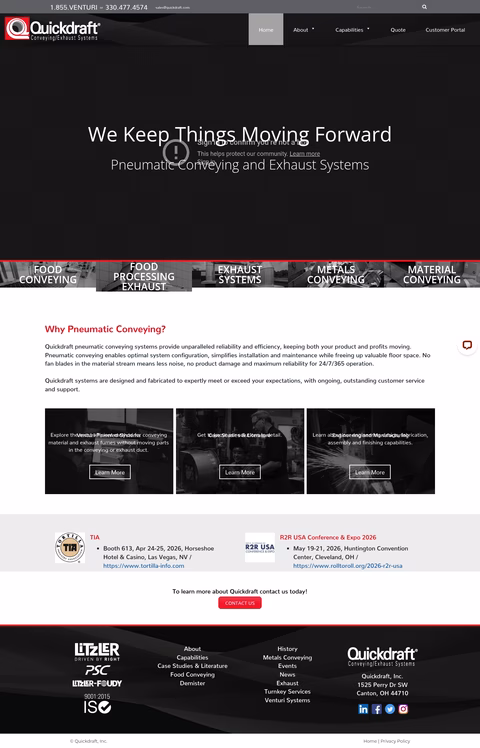 Quickdraft Homepage 1440px