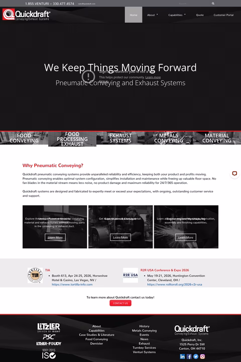 Quickdraft Homepage 1440px
