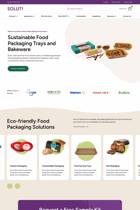 Solut Homepage 1440px