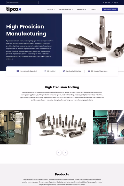 Tipco-Punch Homepage 1440px