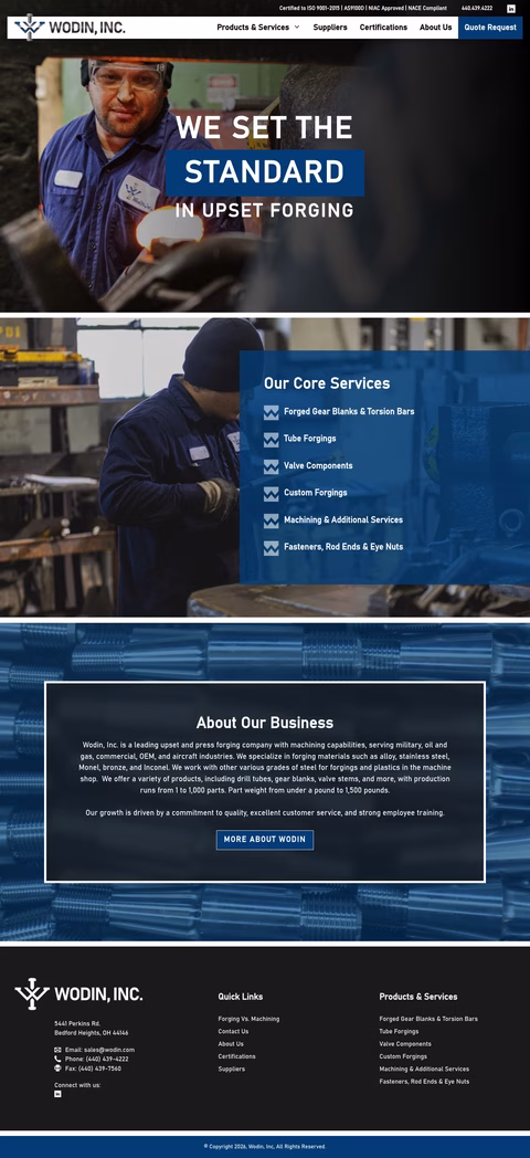 Wodin-Inc Homepage 1440px
