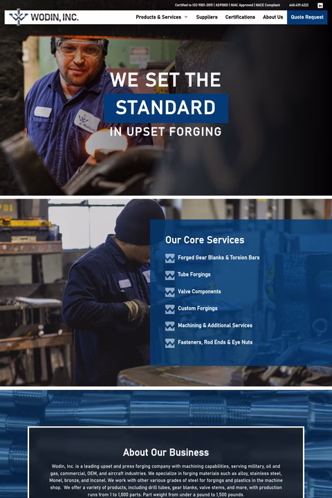 Wodin-Inc Homepage 1440px
