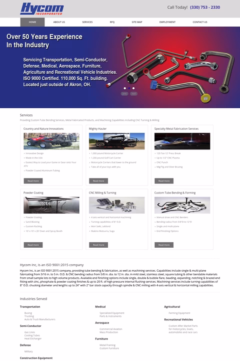 Hycom-Inc Homepage 1440px