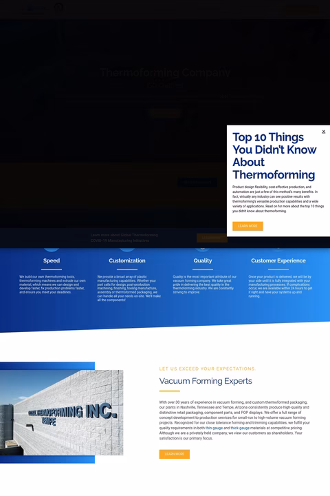 Global Thermoforming Homepage 1440px