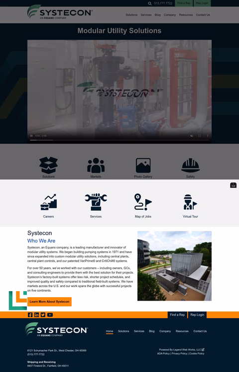 Systecon Homepage 1440px