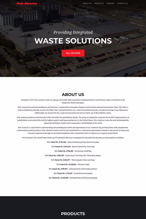 Poly America Homepage 1440px