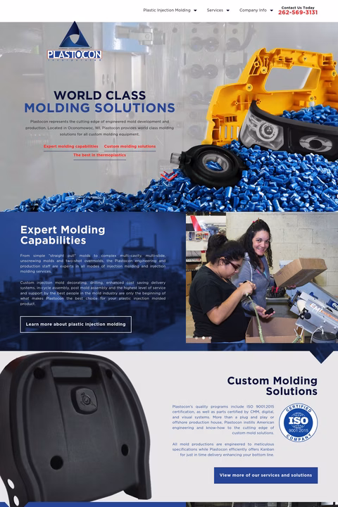 Plastocon Inc Homepage 1440px