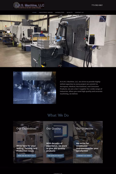 Ans Machine Homepage 1440px