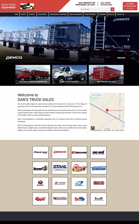Dans-Truck-Equipment Homepage 1440px