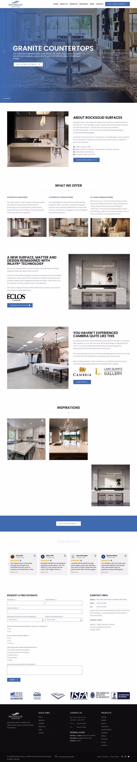 Rocksolid-Surfaces Homepage 1440px