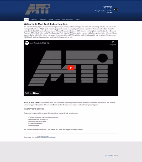 Mod Tech Industries Inc Homepage 1440px