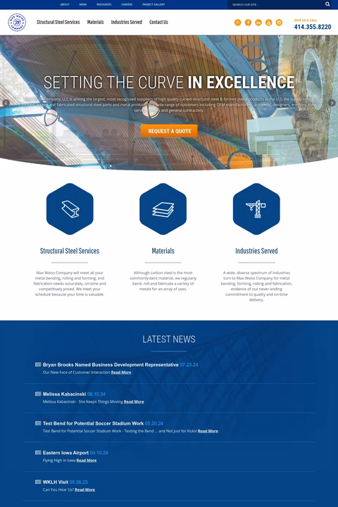 Max Weiss Co Homepage 1440px