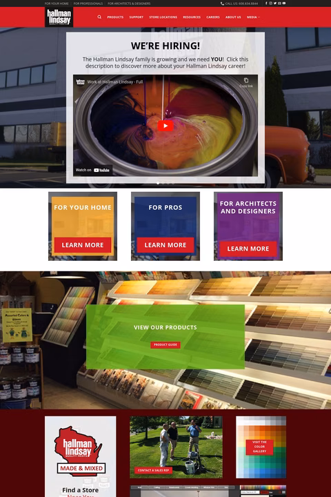 Hallman Lindsay Paints Homepage 1440px