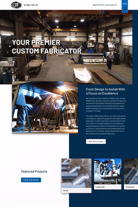 Global Fab Inc Homepage 1440px
