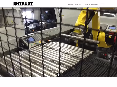 Entrust Manufacturing Technologies Homepage 1440px