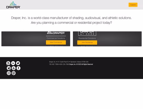 Draper Inc Homepage 1440px