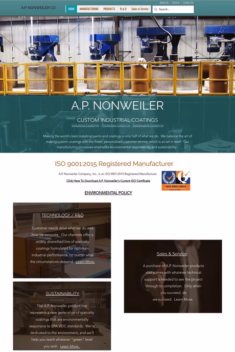 A P Nonweiler Co Homepage 1440px