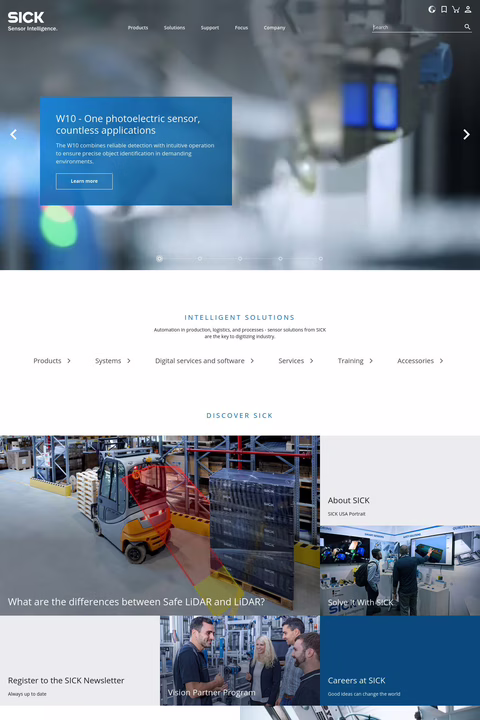 Sick Inc Homepage 1440px