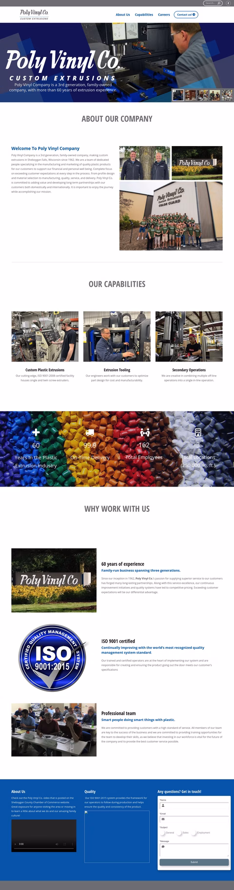Poly Vinyl Co Homepage 1440px