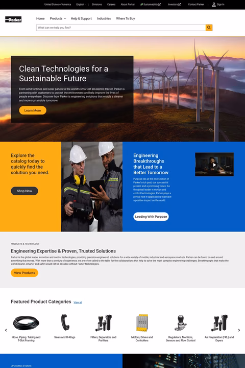 Parker Hannifin Corporation Us/en/home.html 1440px