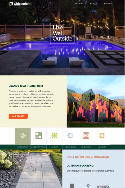 Oldcastle Apg Homepage 1440px