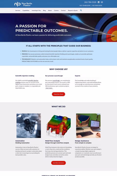 New Berlin Plastics Homepage 1440px