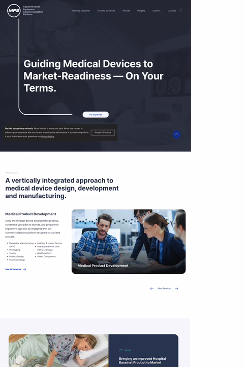 Midwest Products And Engrg Inc Homepage 1440px