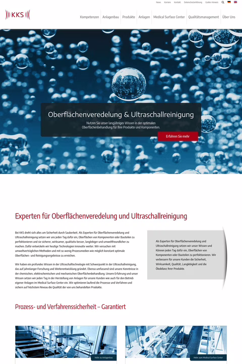 Kks Ultraschall Ag Homepage 1440px