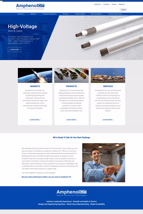 Amphenol Cit Homepage 1440px