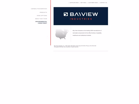 Bay View Industries Homepage 1440px
