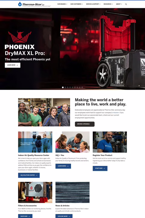Therma Stor Homepage 1440px