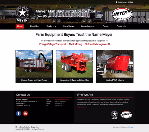 Meyer Manufacturing Homepage 1440px