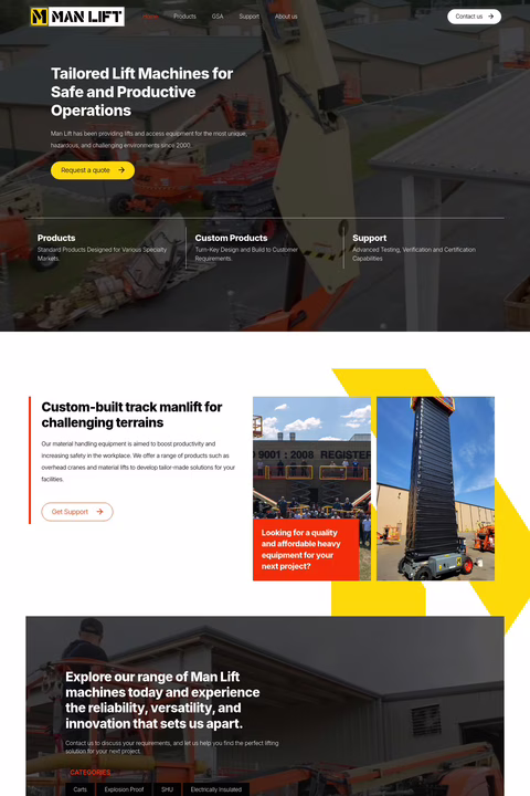 Manlift Homepage 1440px