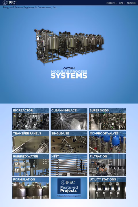 Ipec Inc Homepage 1440px