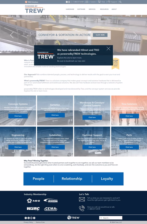 Trew Homepage 1440px
