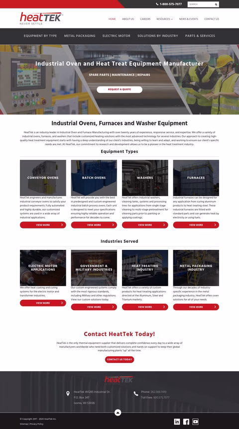 Heattek Homepage 1440px