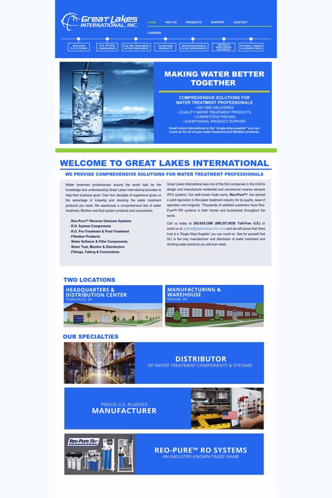 Great Lakes International Homepage 1440px