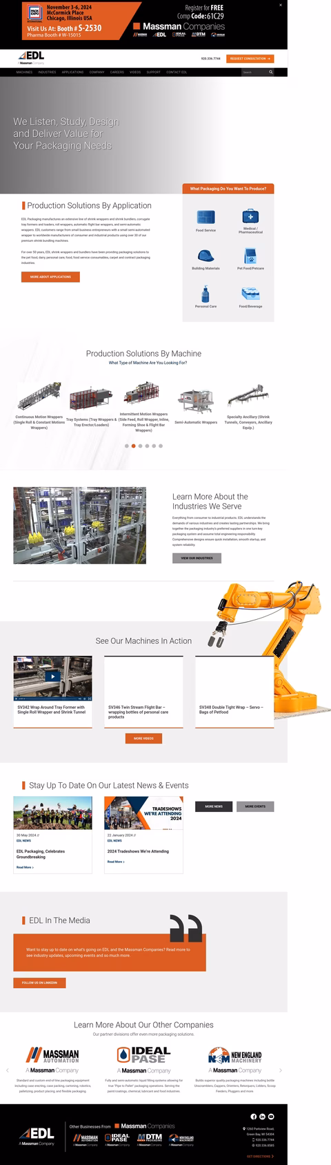 Edl Packaging Homepage 1440px